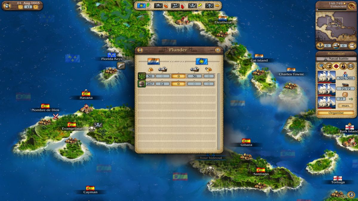 Port Royale 3: Dawn of Pirates Screenshot (Steam)