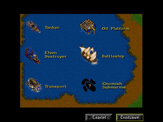 WarCraft II: Tides of Darkness Screenshot (Slide show preview, October 1995)