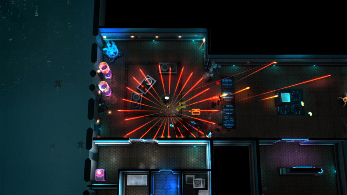 Neon Chrome Screenshot (Steam)