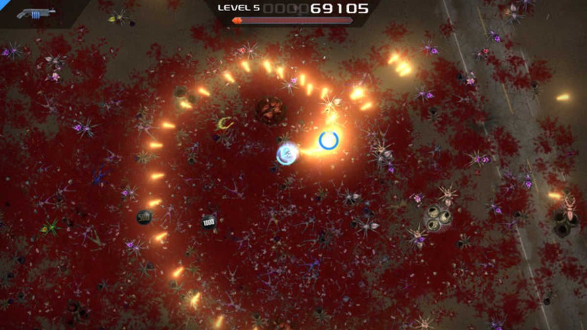 Crimsonland Screenshot (GOG.com re-release)