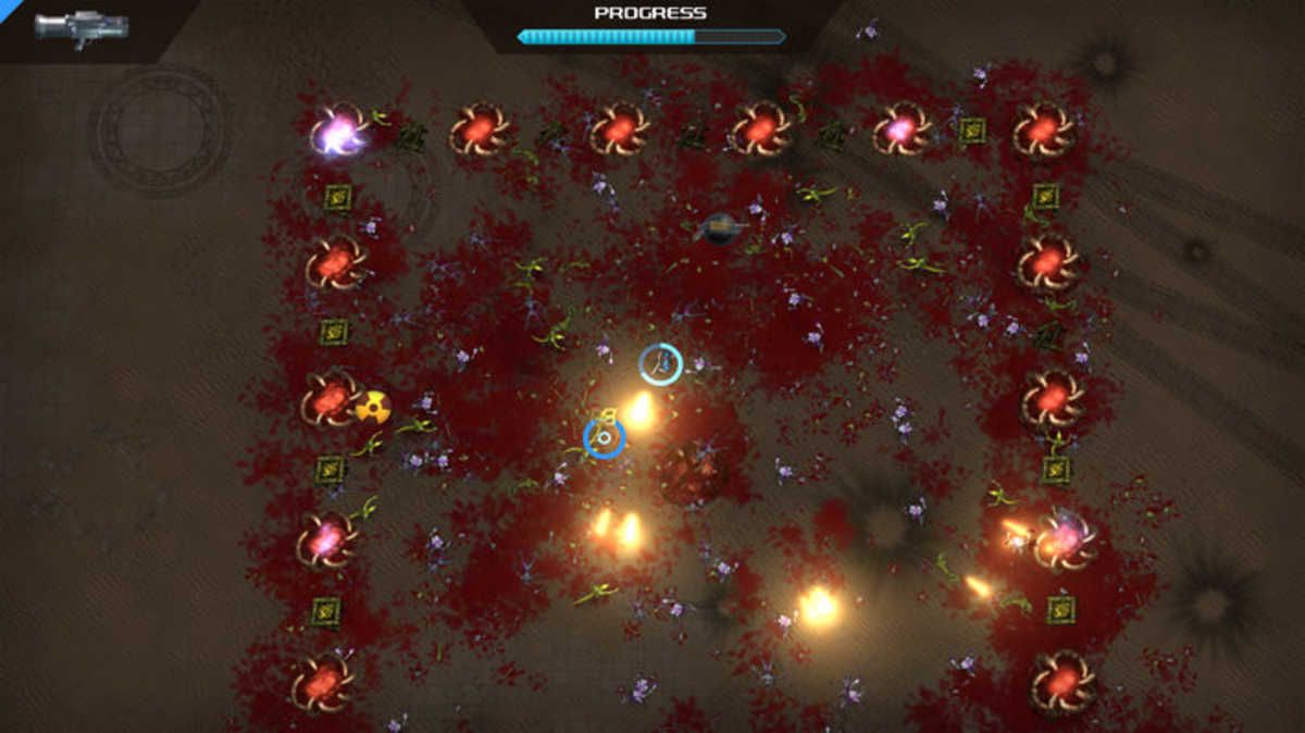 Crimsonland Screenshot (GOG.com re-release)