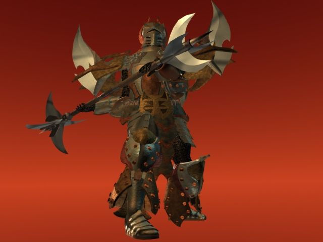 Planescape: Torment Render (Official Press Kit - Character Renders, Wallpapers and Logo): Cguard
