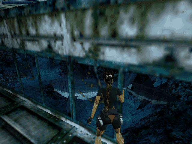Tomb Raider II Screenshot (Official website, 1997): Underwater Level