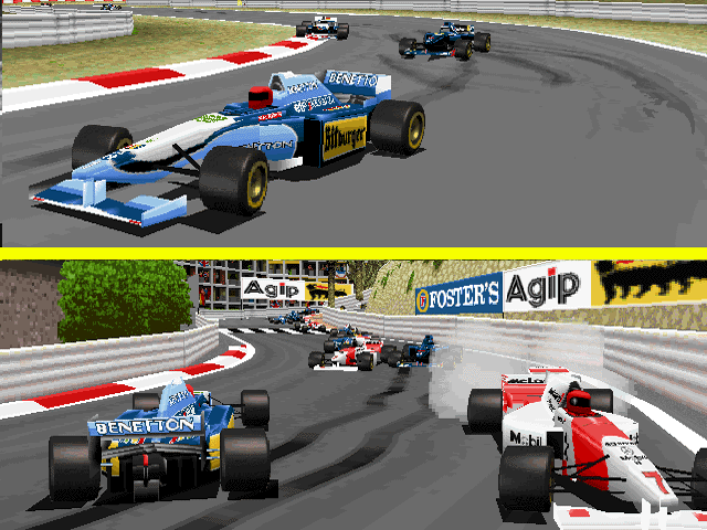 Power F1 Screenshot (Eidos Interactive website, 1997)