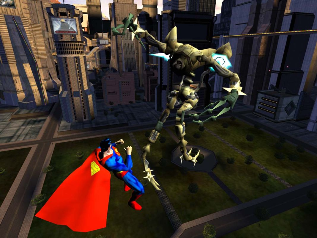 Superman: The Man of Steel Screenshot (Xbox E3 2002 Press CD)