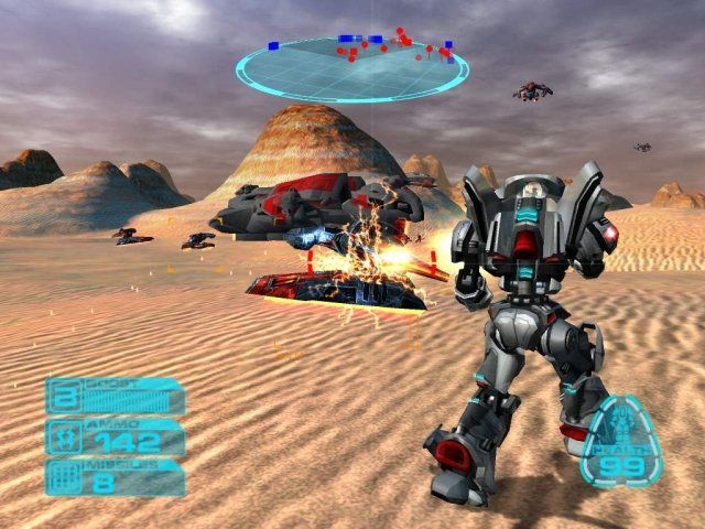 Gun Metal Screenshot (Xbox E3 2002 Press CD)