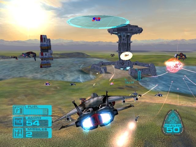Gun Metal Screenshot (Xbox E3 2002 Press CD)
