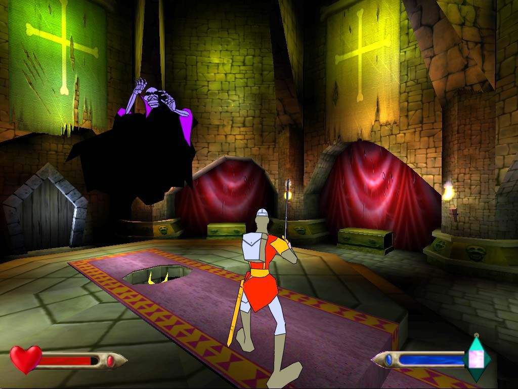 Dragon's Lair 3D: Return to the Lair Screenshot (Xbox E3 2002 Press CD)
