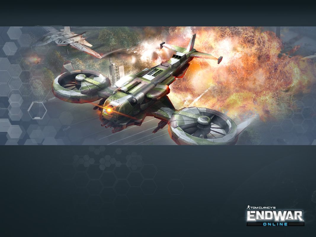 Tom Clancy's EndWar Online Wallpaper (Official website wallpaper)