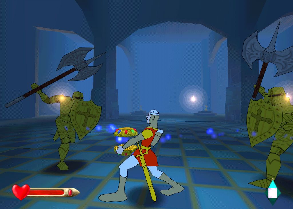 Dragon's Lair 3D: Return to the Lair Screenshot (Xbox E3 2002 Press CD)