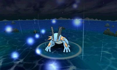 Pokémon Alpha Sapphire Screenshot (Primal Kyogre)