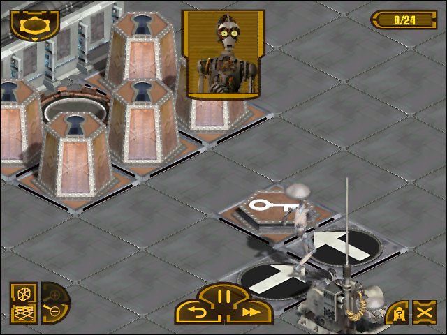 Star Wars: Pit Droids Screenshot (Ubisoft Fall-Winter 1999 Press Kit): C3PO