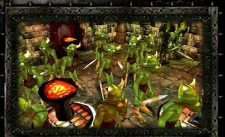 Dungeon Keeper 2 Screenshot (Official Website (Archived)): Horde of Goblins in screenshots