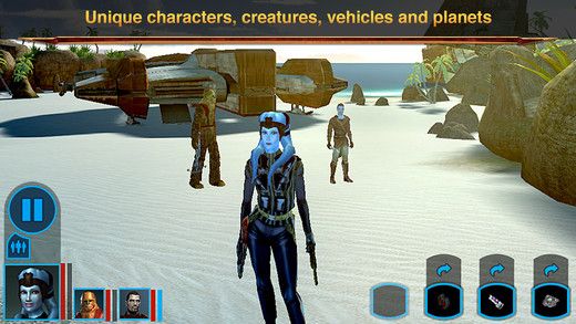 Star Wars: Knights of the Old Republic Screenshot (Apple (iphone))