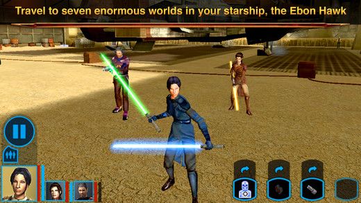 Star Wars: Knights of the Old Republic Screenshot (Apple (iphone))