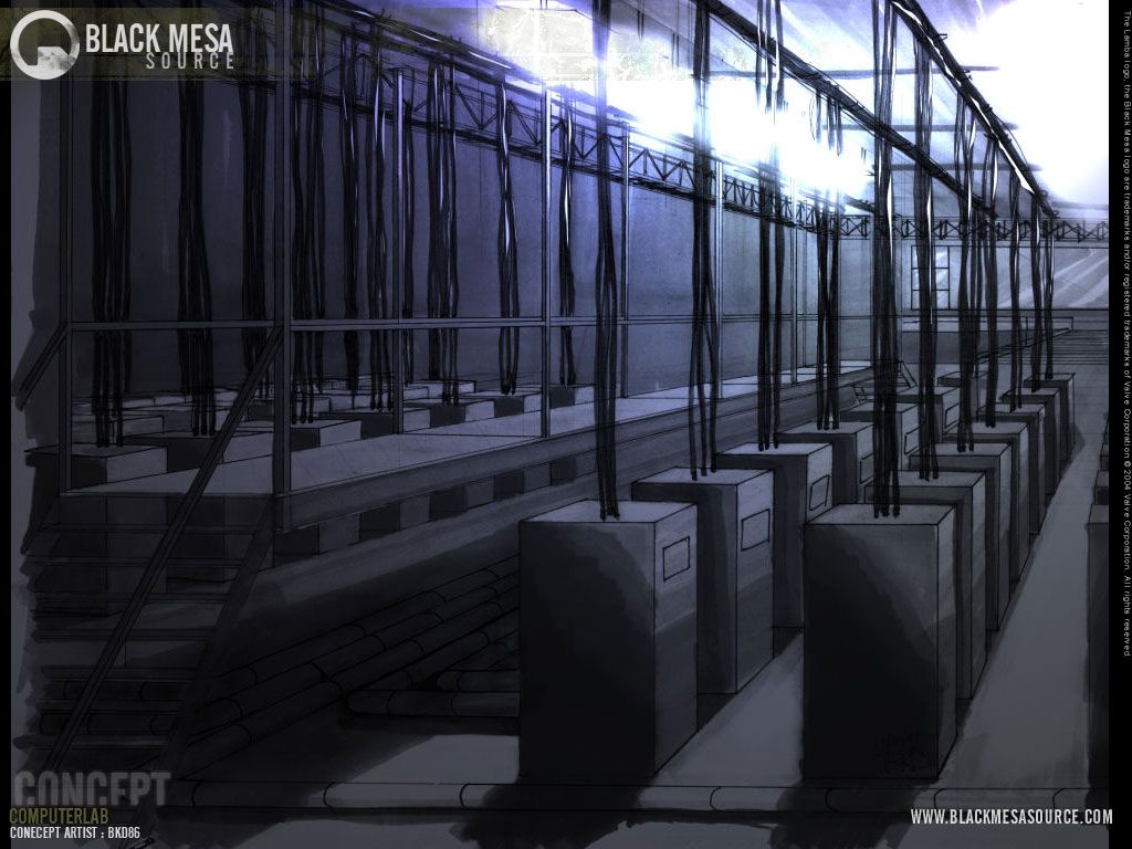 Black Mesa Concept Art (Moddb (concept art / render))