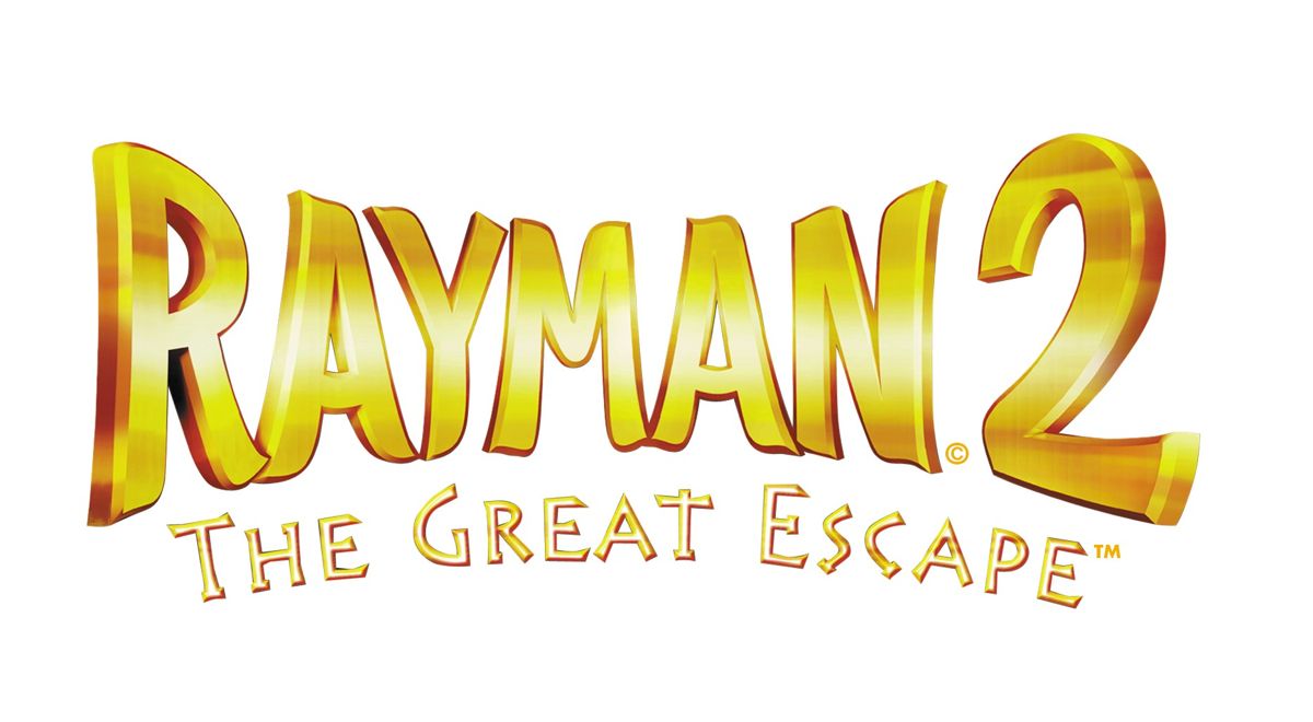 Rayman 2: The Great Escape Logo (Official Press Kit - Screenshots & Various Artwork)