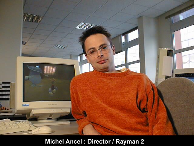 Rayman 2: The Great Escape Other (Official Press Kit - Screenshots & Various Artwork): Ray2_Team_Michel