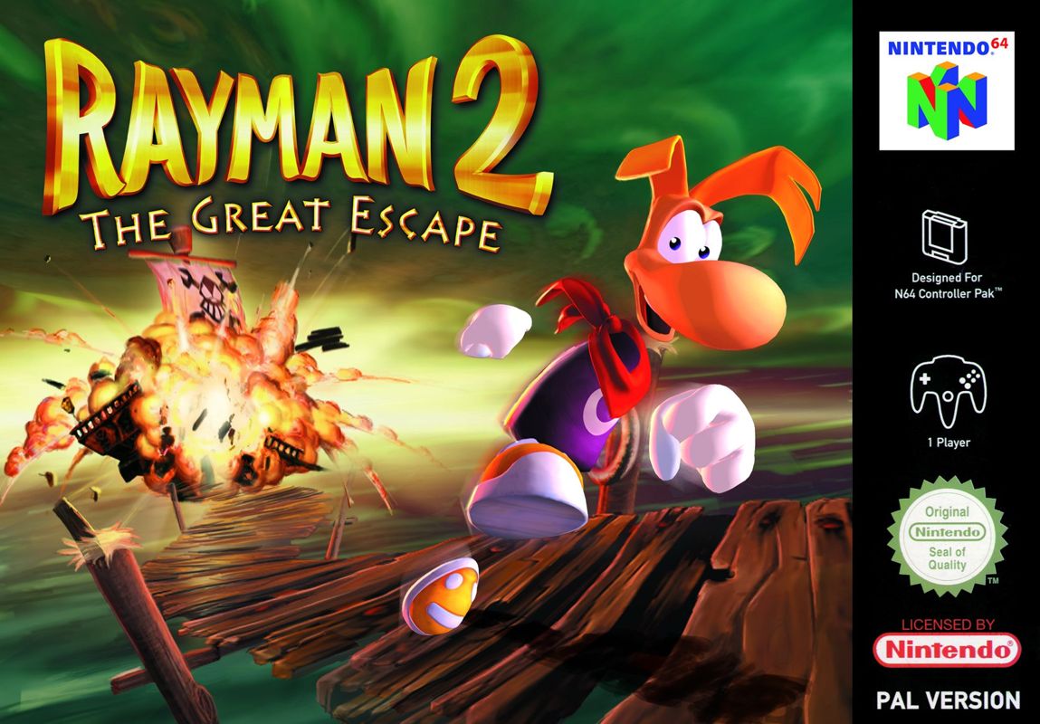 Rayman 2: The Great Escape Other (Official Press Kit - Screenshots & Various Artwork)