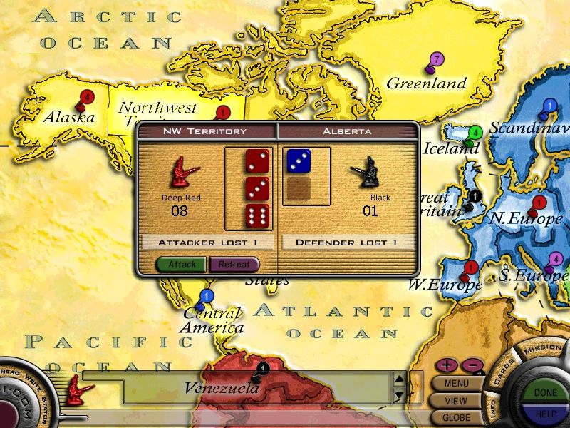 Risk II Screenshot (Hasbro ECTS 1999 Press CD)