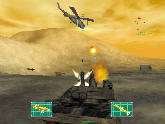 Gulf War: Operation Desert Hammer Screenshot (Ubisoft Fall-Winter 1999 Press Kit)