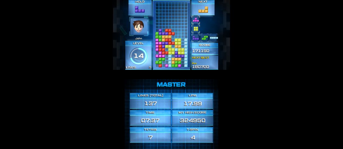 Tetris Ultimate Screenshot (ubisoft.com, official website of Ubisoft): Playing Tetris