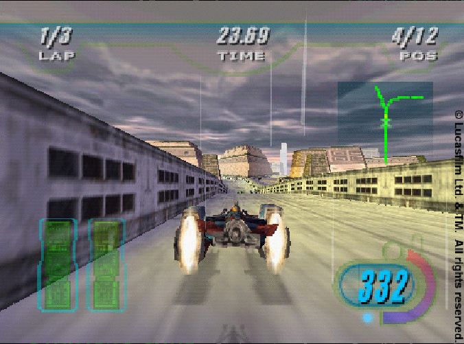 Star Wars: Episode I - Racer Screenshot (Nintendo E3 1999 Press CD)