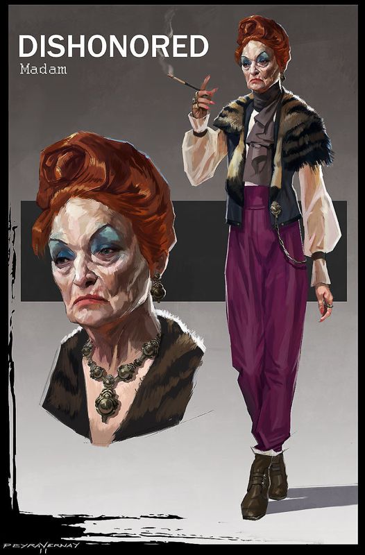 Dishonored Concept Art (Concept art): Madam
