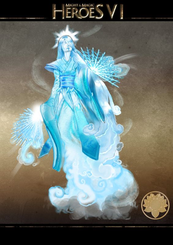 Might & Magic: Heroes VI Other (Ubisoft > <a href="http://might-and-magic.ubi.com/heroes-6/en-GB/game/creatures/index.aspx">Creatures: Sanctuary</a>): MMH6 SANCTUARY 05 Yuki-onna