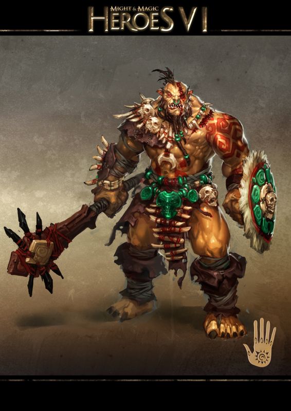 Might & Magic: Heroes VI Concept Art (Official fans kits > Creatures: Stronghold): Mauler