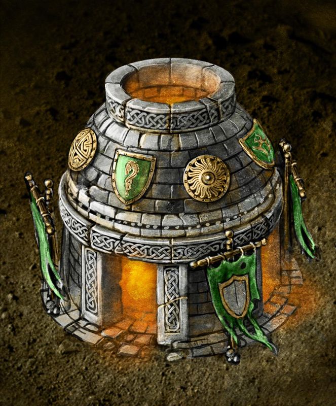 Might & Magic: Heroes VI Concept Art (Official fans kits > <a href="http://might-and-magic.ubi.com/heroes-6/en-US/community/for-fans/index.aspx">Buildings</a>): Map buildings: Armorsmith