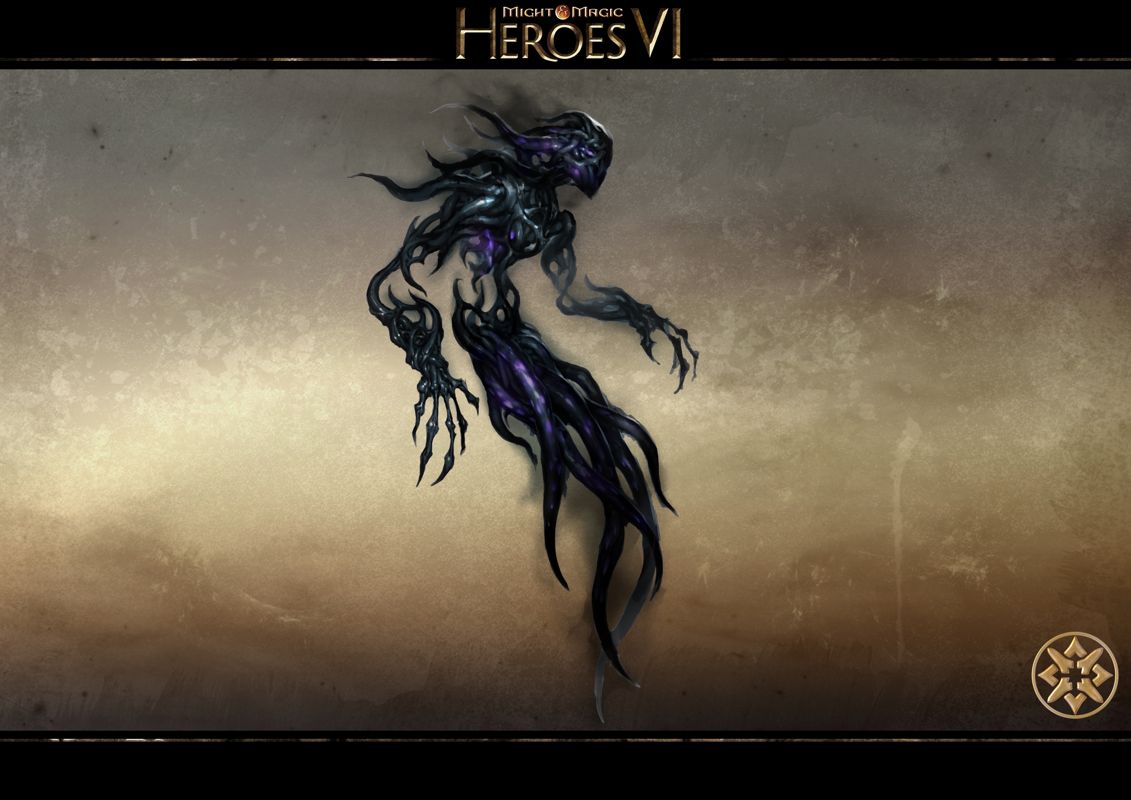 Might & Magic: Heroes VI Concept Art (Ubisoft > <a href="http://might-and-magic.ubi.com/heroes-6/en-GB/game/creatures/index.aspx">Creatures: Neutral</a>): Shadow Elemental From the official fan kits