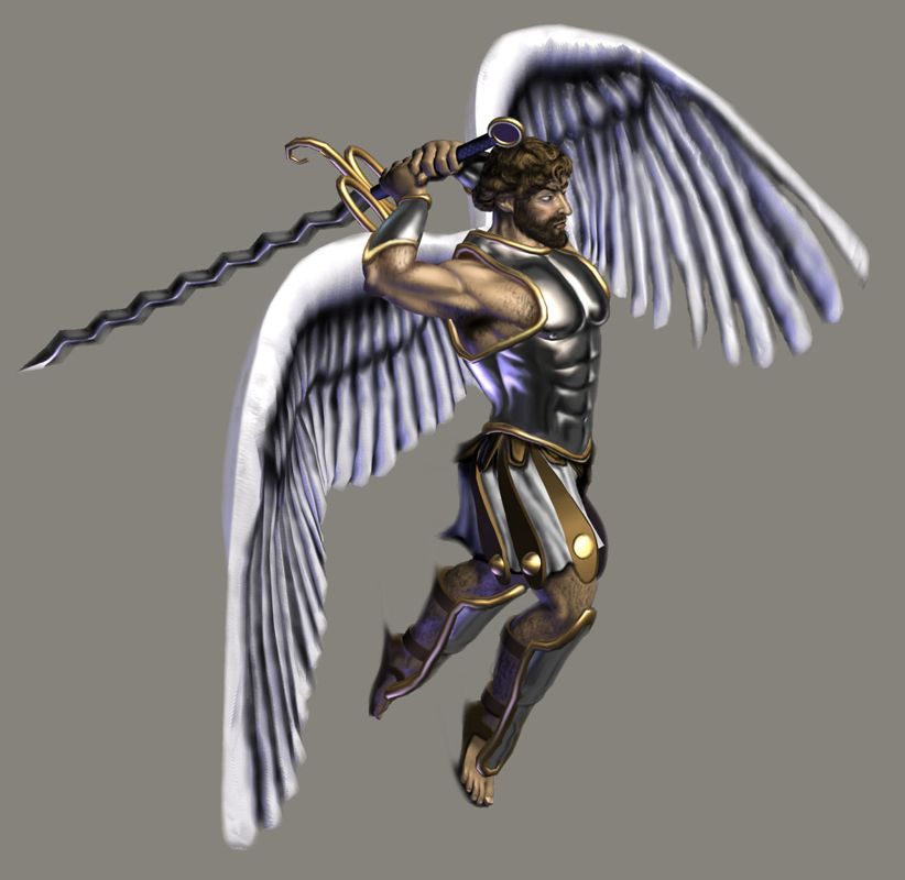 Heroes of Might and Magic III: The Restoration of Erathia Render (Official Press Kit - Concept Art and Sprite Renders): ArchAngel