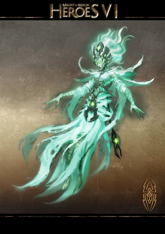 Might & Magic: Heroes VI Concept Art (Ubisoft - Creatures: Necropolis): Upgraded: Spectre From the official fan kits