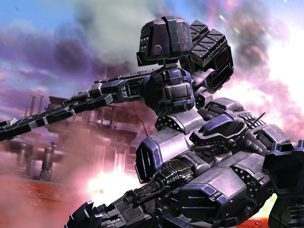 FromSoftware Aesthetics on X: Official Armored Core 2 wallpaper