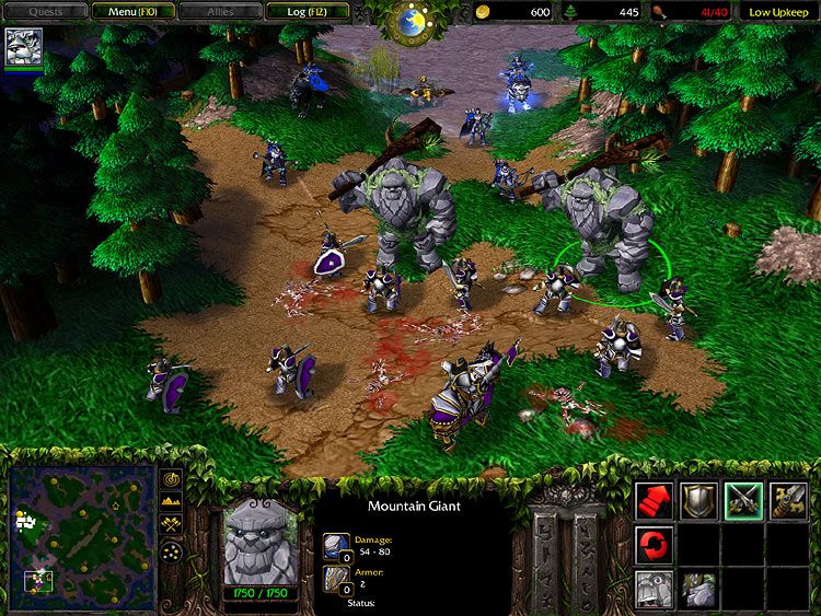 WarCraft III: The Frozen Throne Screenshot (Blizzard Entertainment website, 2004)