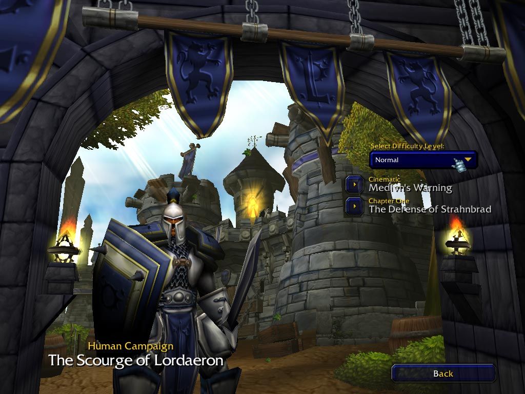 WarCraft III: Reign of Chaos Screenshot (Blizzard Entertainment website, 2003)