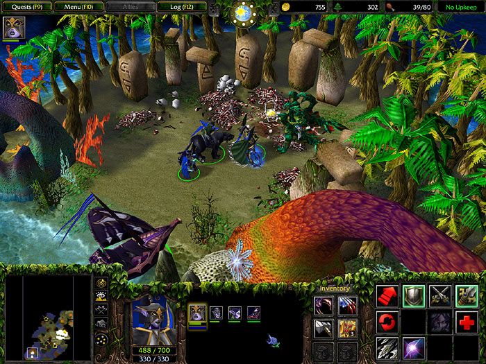 WarCraft III: The Frozen Throne Screenshot (Blizzard Entertainment website, 2004)