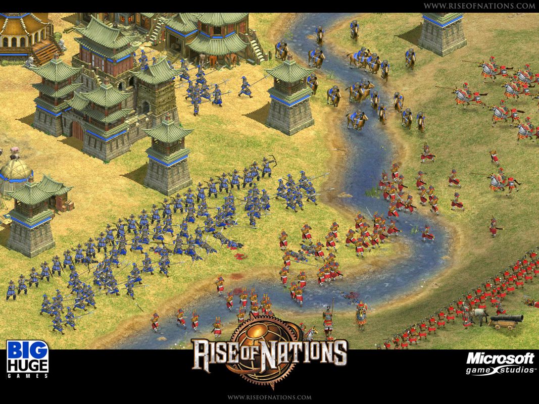 Rise of Nations  (PC) [2003] Gameplay 