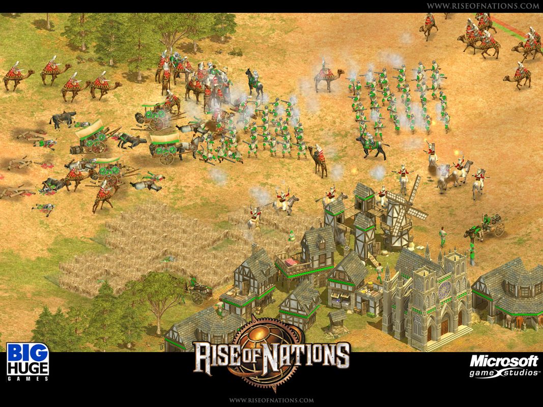 Rise of Nations Screenshot (Big Huge Games website, 2003): Gunpowder Age