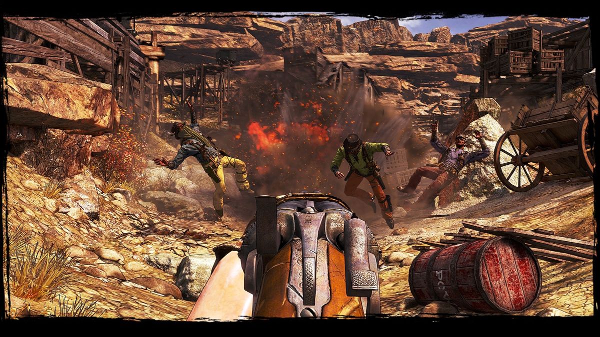 Call of Juarez: Gunslinger Screenshot (ubisoft.com, official website of Ubisoft): Explosions!