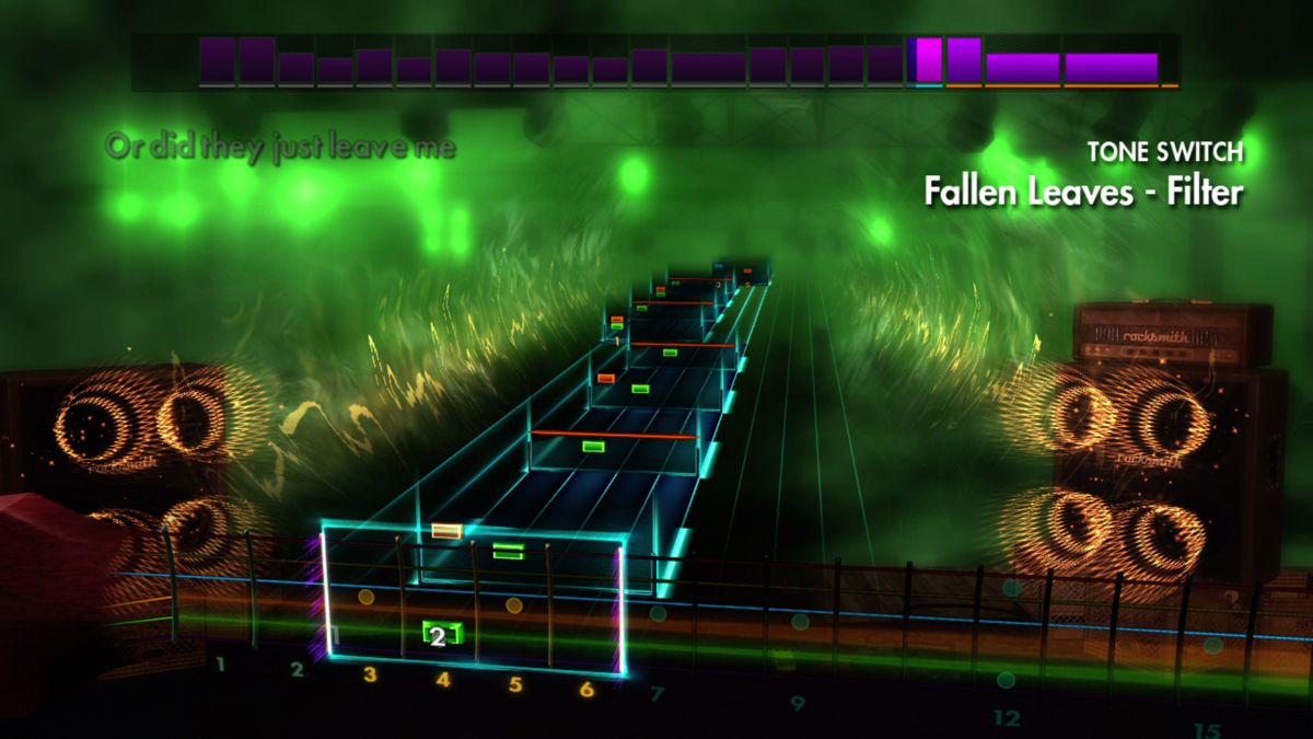 Rocksmith: All-new 2014 Edition Screenshot (ubisoft.com, official website of Ubisoft): Billy Talent "Fallen Leaves"