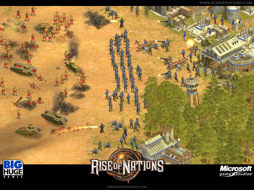 Rise of Nations: Thrones & Patriots (2004) - MobyGames