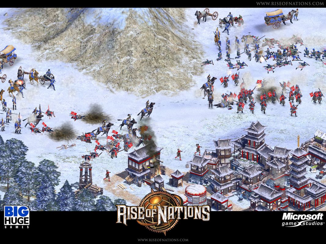 Rise of Nations Screenshot (Big Huge Games website, 2003): Enlightenment Age