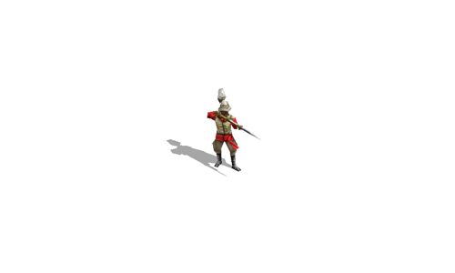 Rise of Nations Render (Big Huge Games website, 2003): African Musketeer