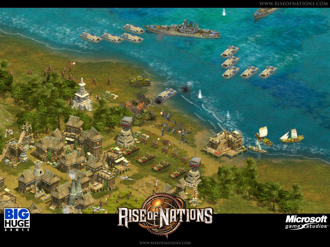 Rise of Nations Screenshot (Big Huge Games website, 2003): Modern Age