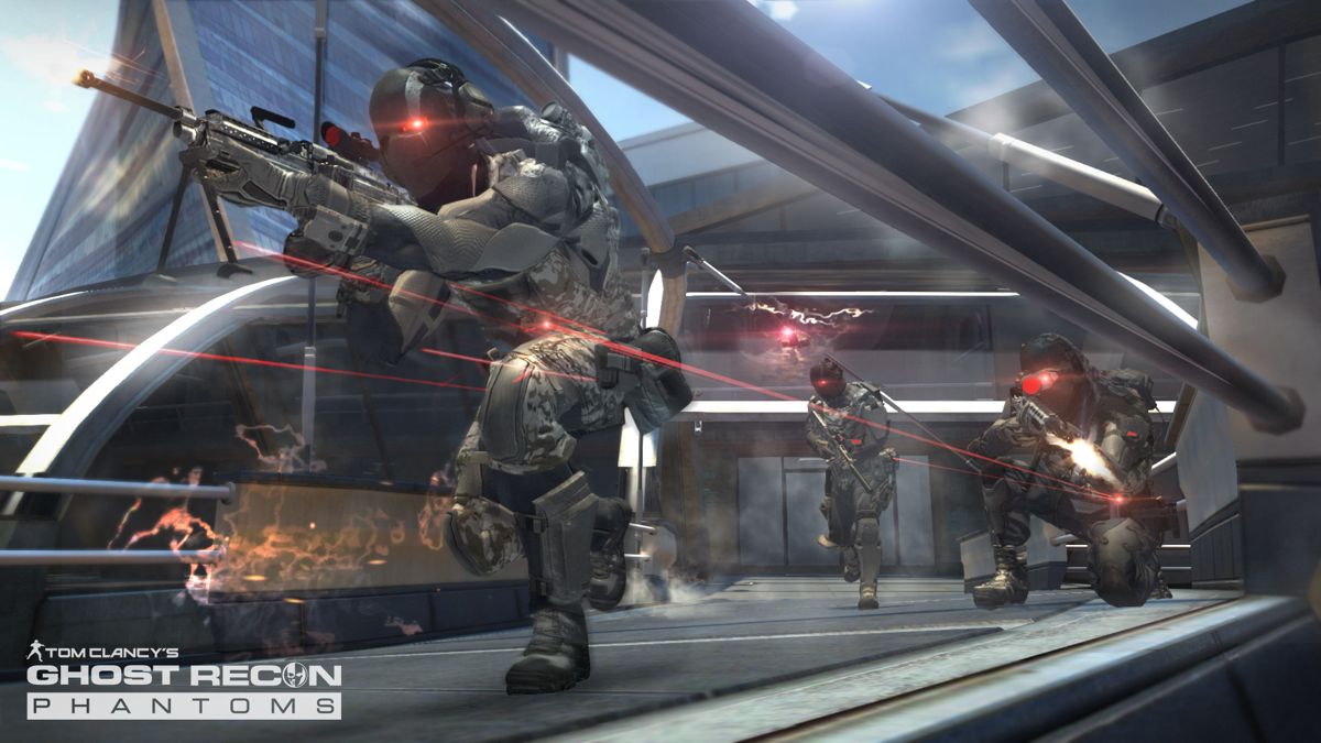 Tom Clancy's Ghost Recon: Phantoms Screenshot (ubisoft.com, official website of Ubisoft): Using a sniper rifle.