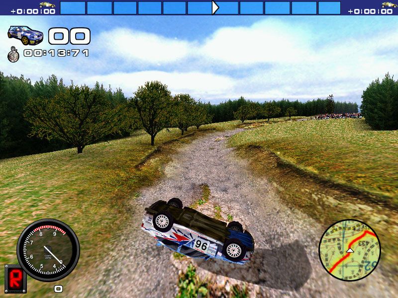 Mobil 1 Rally Championship Screenshot (Ubisoft Fall-Winter 1999 Press Kit)