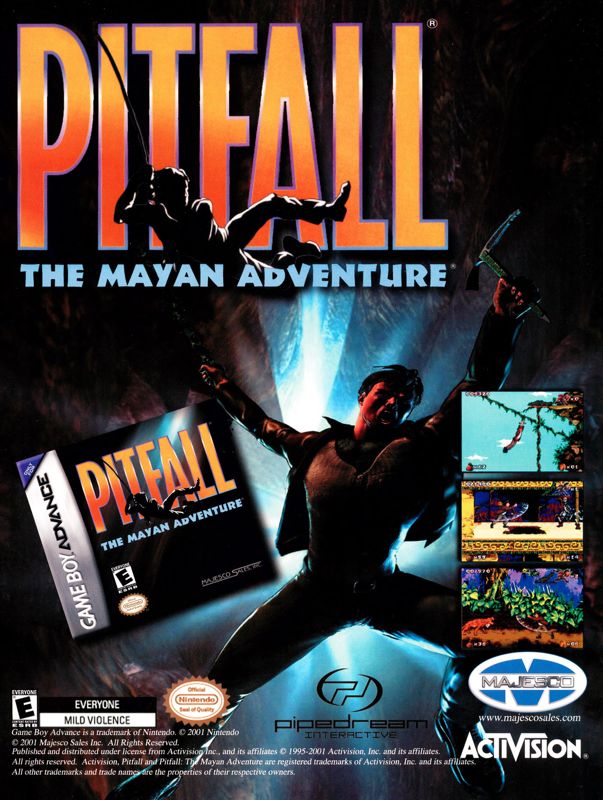 Pitfall: The Mayan Adventure official promotional image - MobyGames