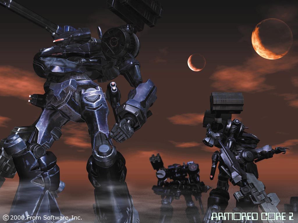 Screenshot of Armored Core 2 (PlayStation 2, 2000) - MobyGames